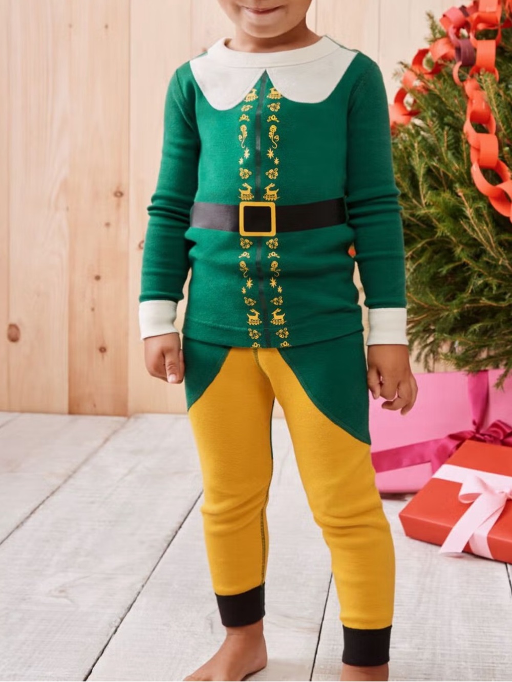 Hanna Andersson Buddy the Elf™ Costume HannaJams™ Pajama Set Size 10